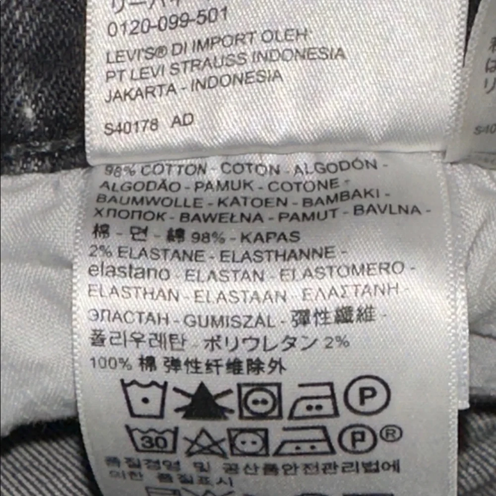 Levi’s High Rise Tapered Jeans - Picture 17 of 17